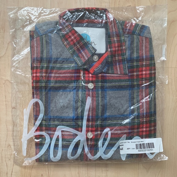 Mini Boden Other - Boys Brushed Check Shirt